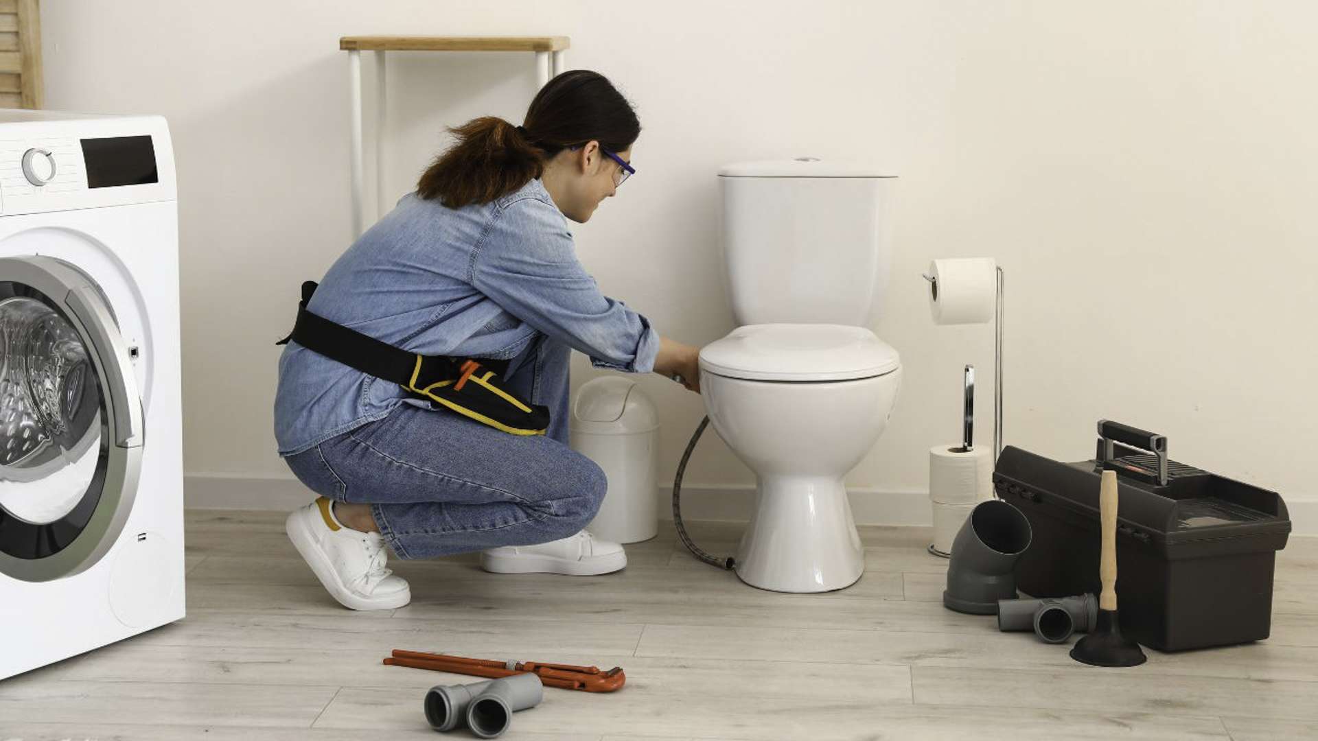 Su tesisatçı ekip